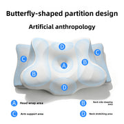 Blissence™ Cervical Butterfly Memory Foam Pillow