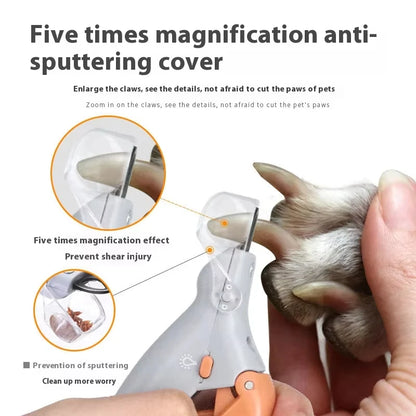 LED Pet Nail Clipper with Light