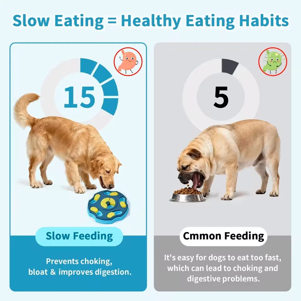 Interactive Dog Puzzle Slow Feeder