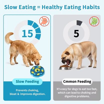Interactive Dog Puzzle Slow Feeder