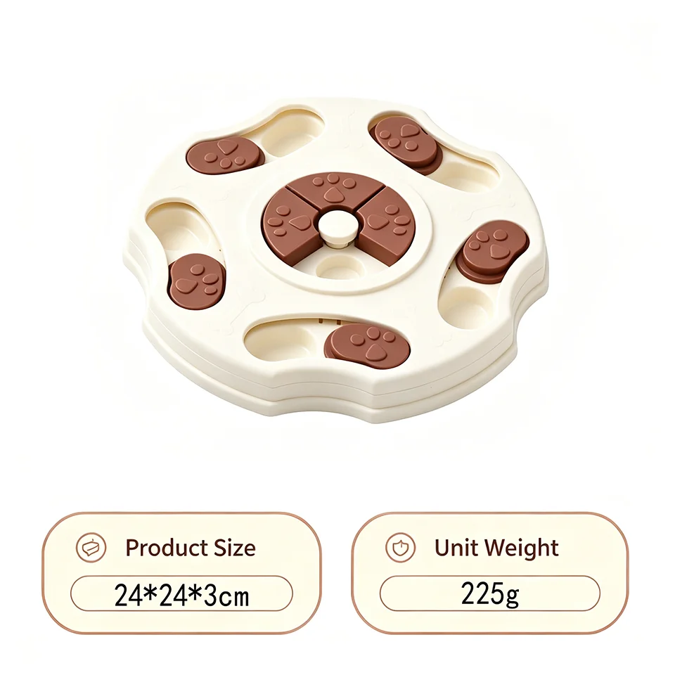 Interactive Dog Puzzle Slow Feeder