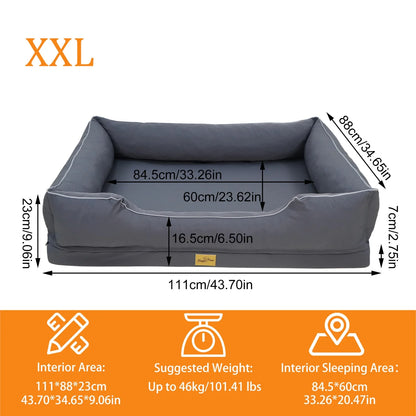 Orthopedic Dog Bed – Cozy Sofa-Style Pet Cushion