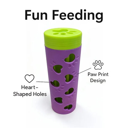 Interactive Slow Treat Dispenser