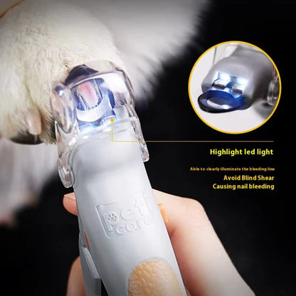 LED Pet Nail Clipper with Light
