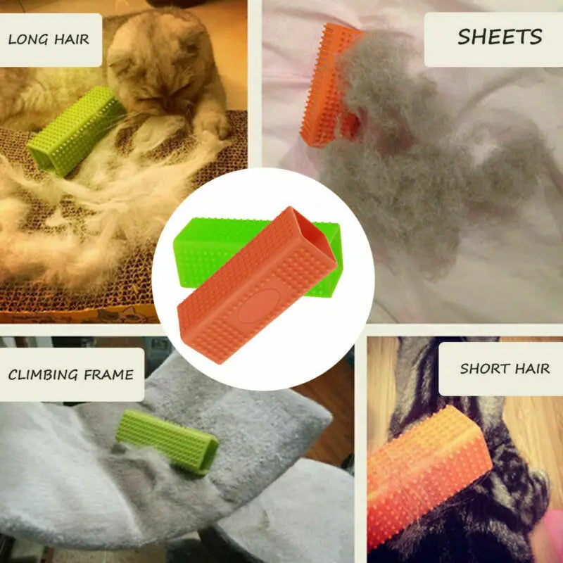 Silicone Pet Hair Removal Brush 