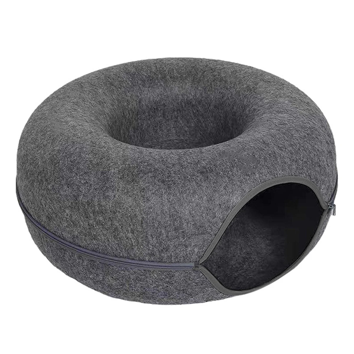 Interactive Round Cat Tunnel Nest