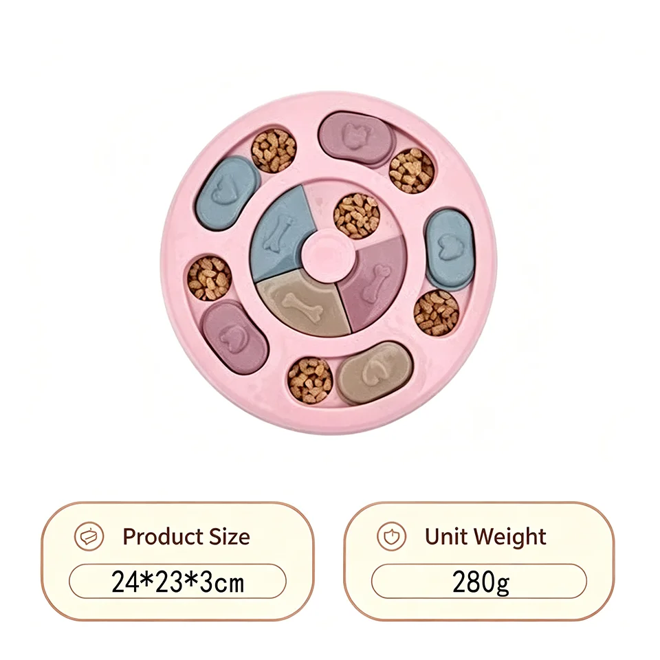 Interactive Dog Puzzle Slow Feeder
