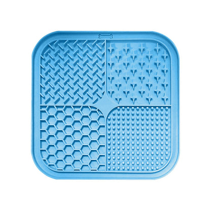 Silicone Pet Lick Mat with Suction Cups