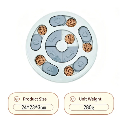 Interactive Dog Puzzle Slow Feeder