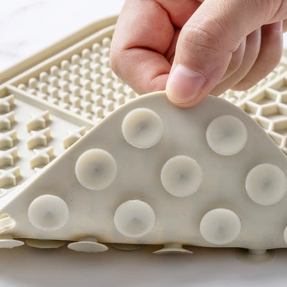 Silicone Pet Lick Mat with Suction Cups