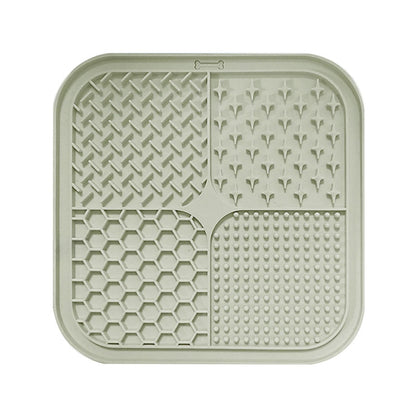 Silicone Pet Lick Mat with Suction Cups