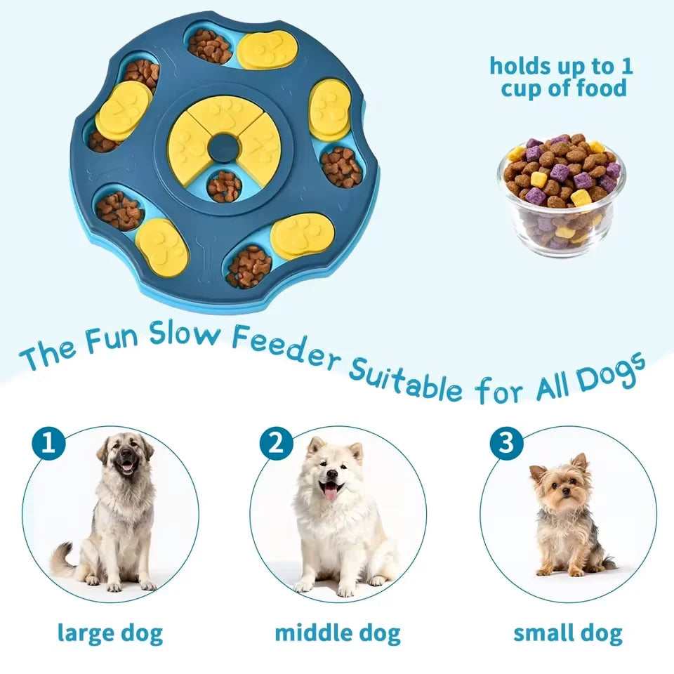 Interactive Dog Puzzle Slow Feeder